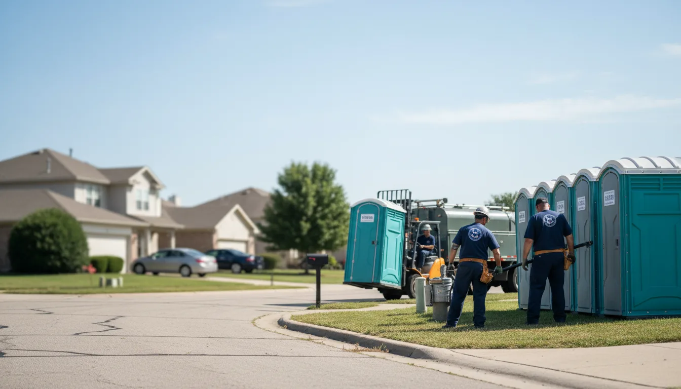 Porta Potty Rental in Sherrard, IL near me